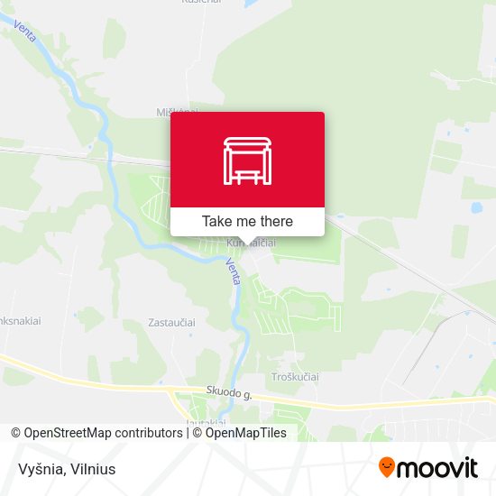 Карта Vyšnia
