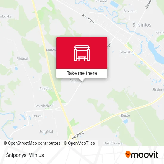 Карта Šniponys