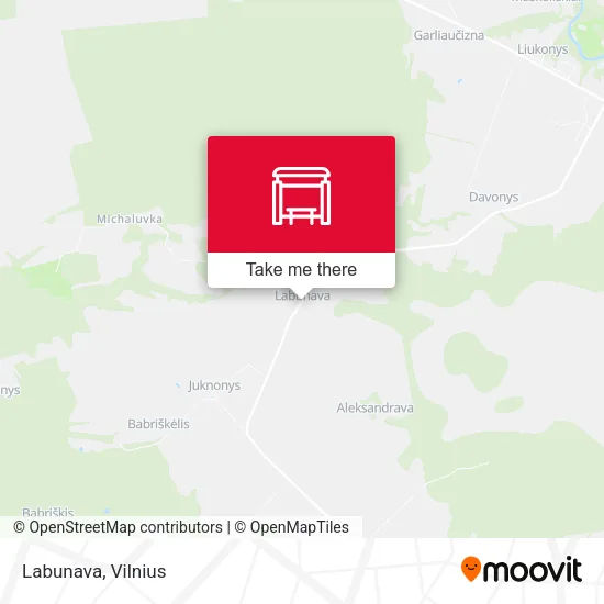 Карта Labunava