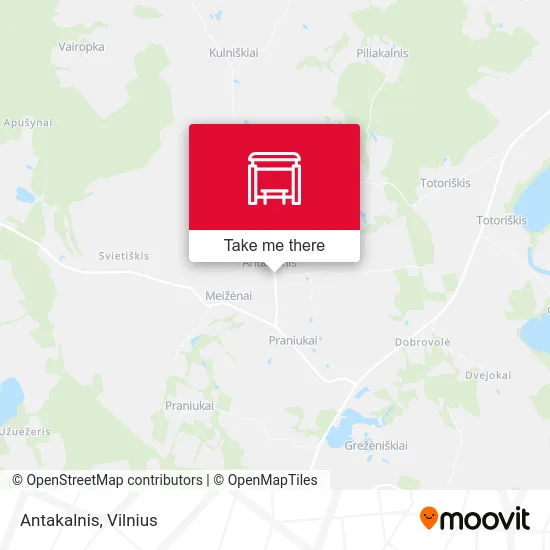 Карта Antakalnis