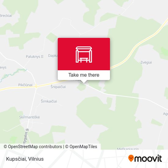 Карта Kupsčiai
