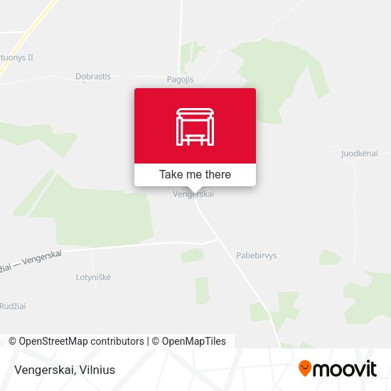 Карта Vengerskai