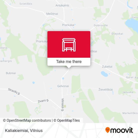 Карта Kaliakiemiai