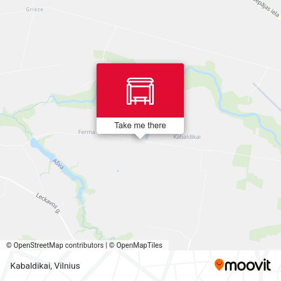 Карта Kabaldikai
