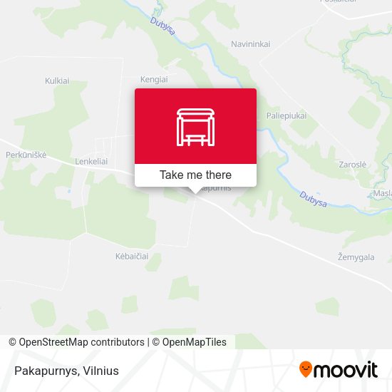 Карта Pakapurnys