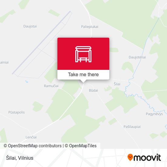 Карта Šilai