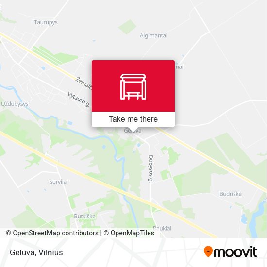 Карта Geluva