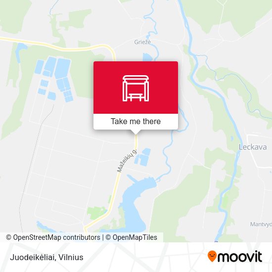 Карта Juodeikėliai