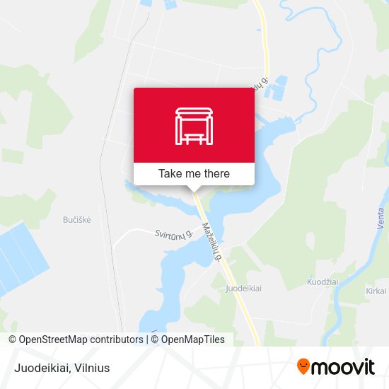 Карта Juodeikiai