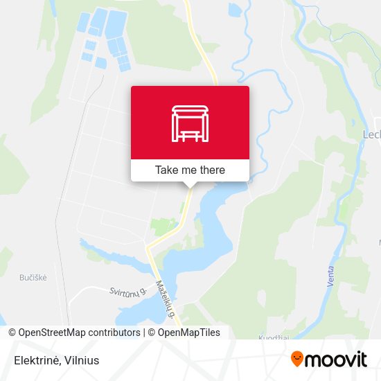 Карта Elektrinė