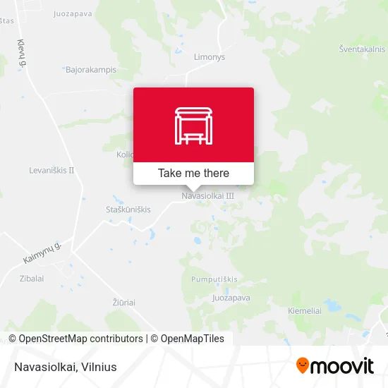 Карта Navasiolkai