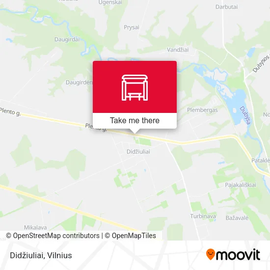 Карта Didžiuliai
