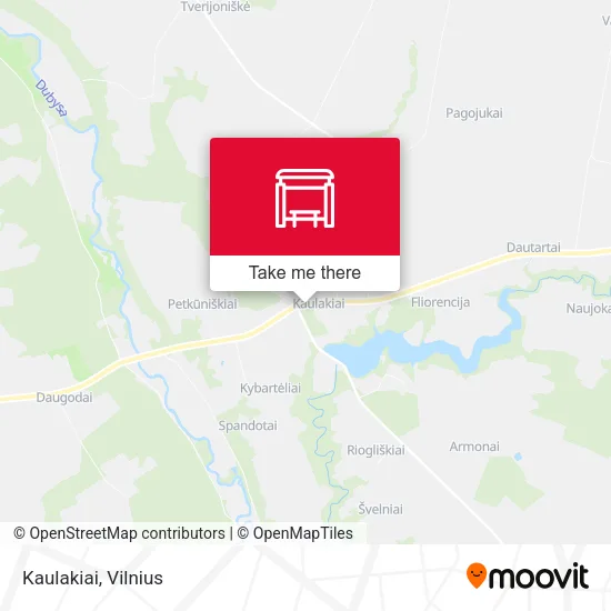 Карта Kaulakiai