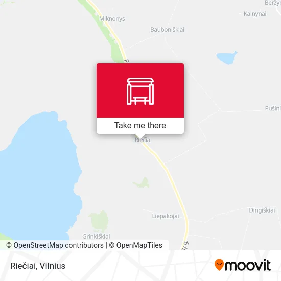 Карта Riečiai