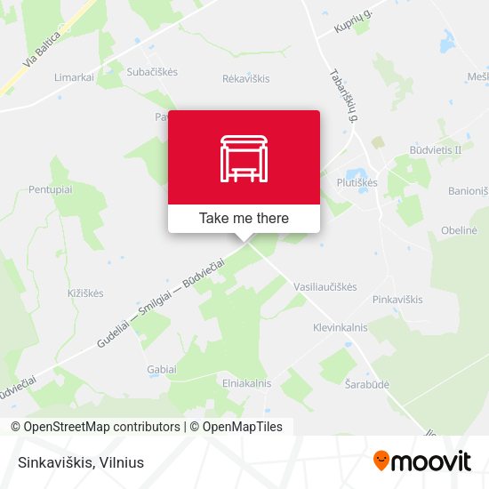 Карта Sinkaviškis