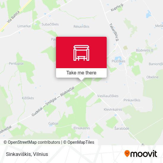 Карта Sinkaviškis