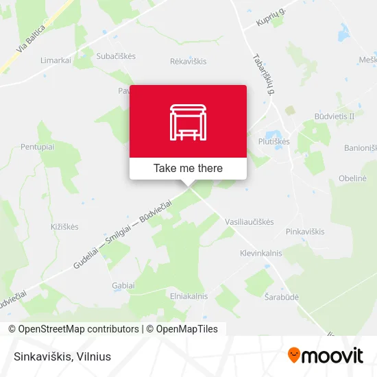 Карта Sinkaviškis