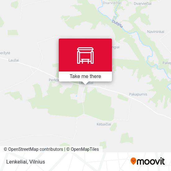 Карта Lenkeliai