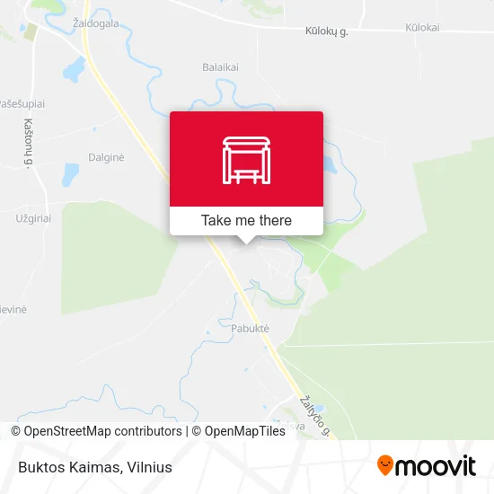 Карта Buktos Kaimas