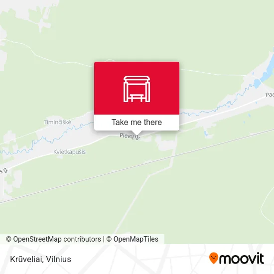 Карта Krūveliai
