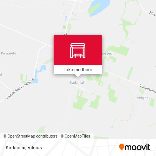 Карта Karkliniai