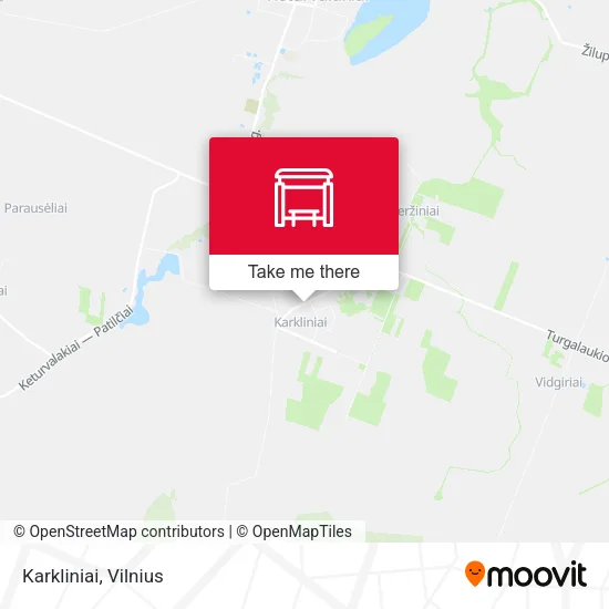Карта Karkliniai