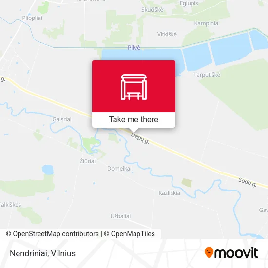 Карта Nendriniai