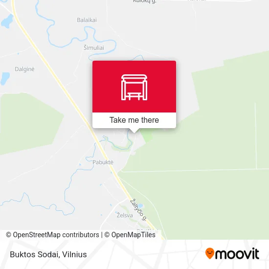 Карта Buktos Sodai