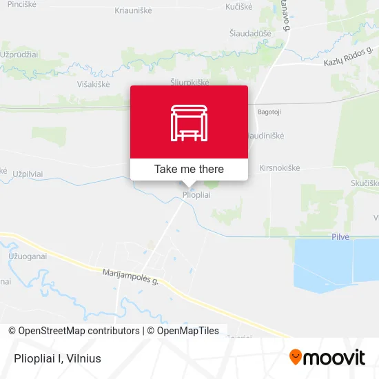 Карта Pliopliai I