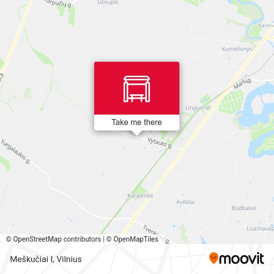 Карта Meškučiai I