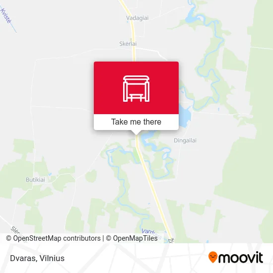 Dvaras map