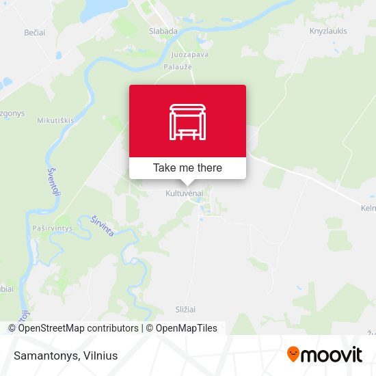 Карта Samantonys