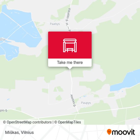 Карта Miškas