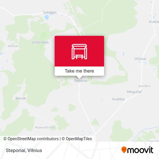 Карта Steporiai