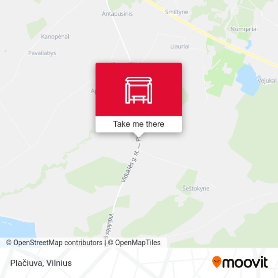 Карта Plačiuva