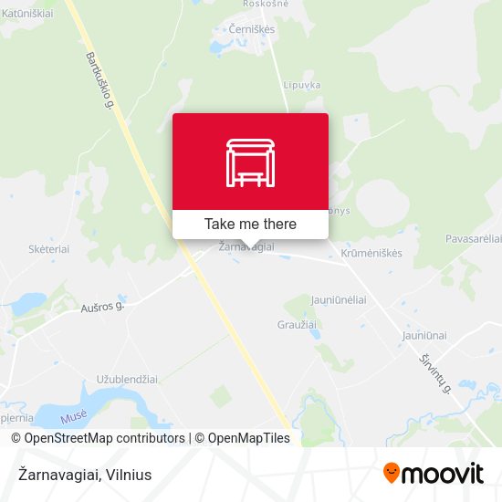 Карта Žarnavagiai