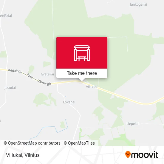 Карта Viliukai