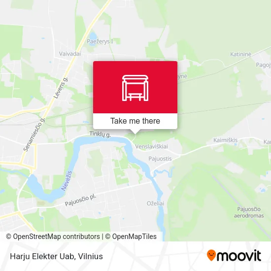 Карта Harju Elekter Uab