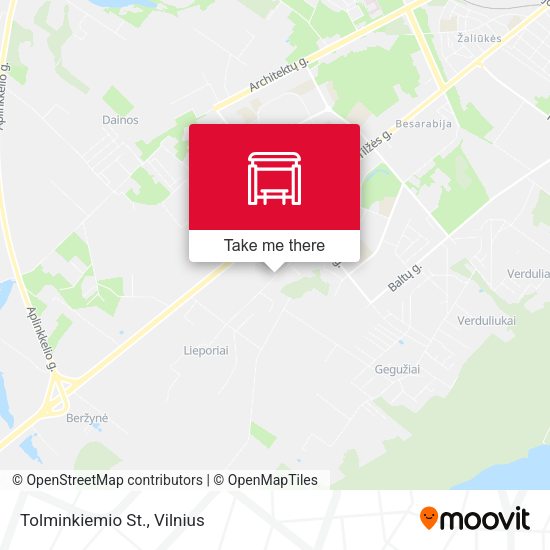 Карта Tolminkiemio St.