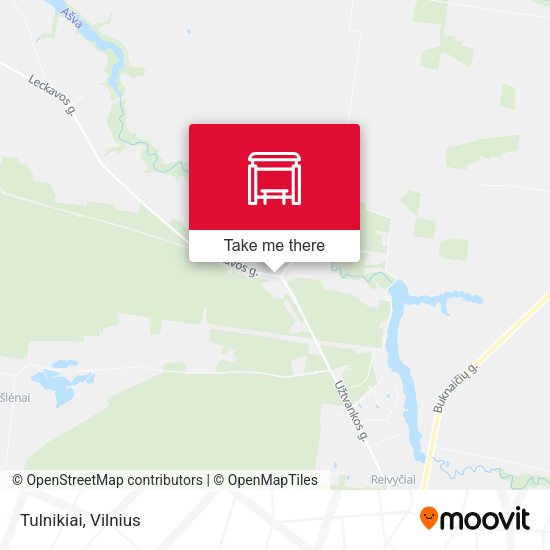 Карта Tulnikiai