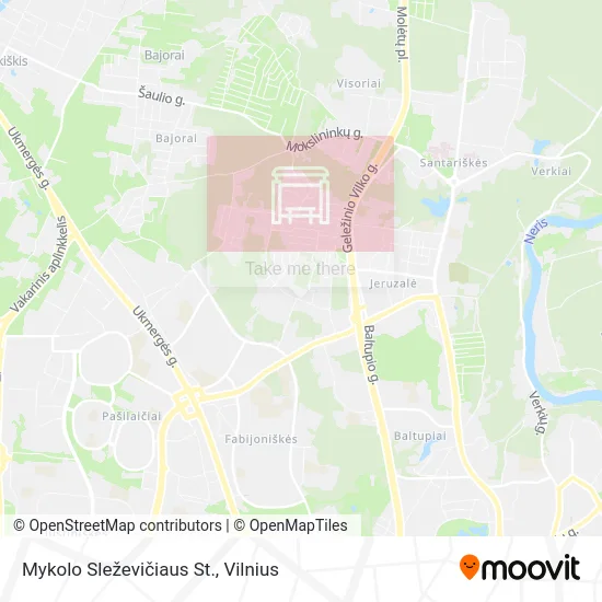 Mykolo Sleževičiaus St. map