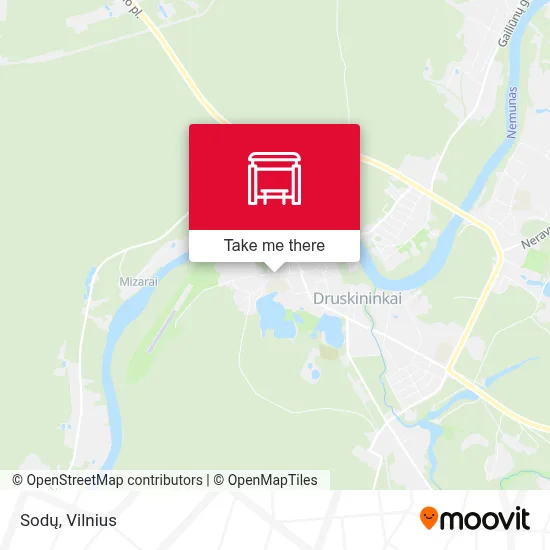 Sodų map