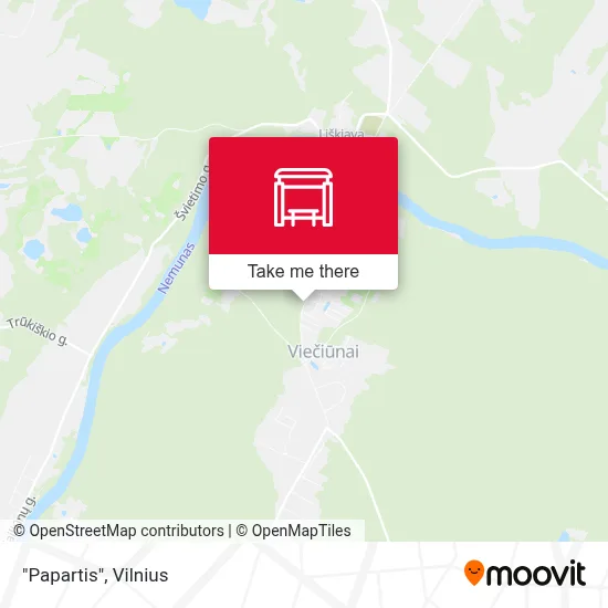 "Papartis" map