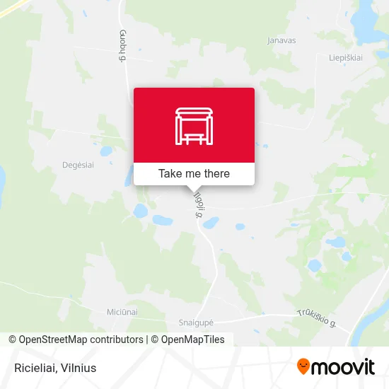 Ricieliai map