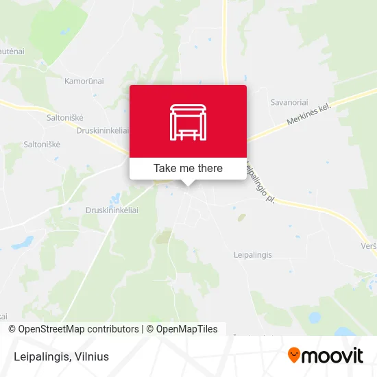 Leipalingis map
