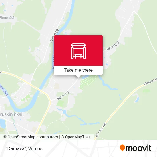 "Dainava" map