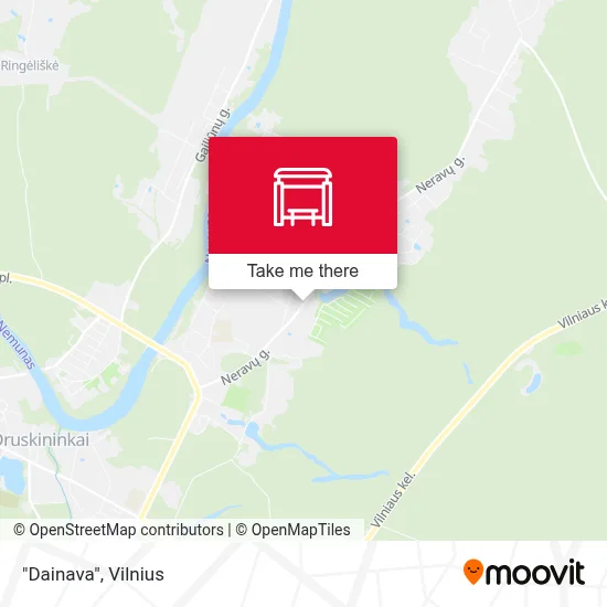 "Dainava" map