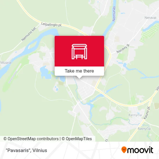 "Pavasaris" map