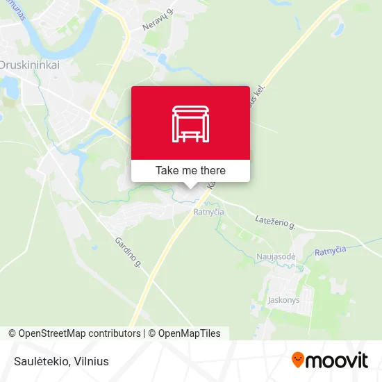 Saulėtekio map