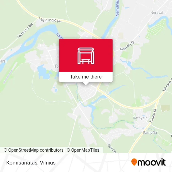 Komisariatas map
